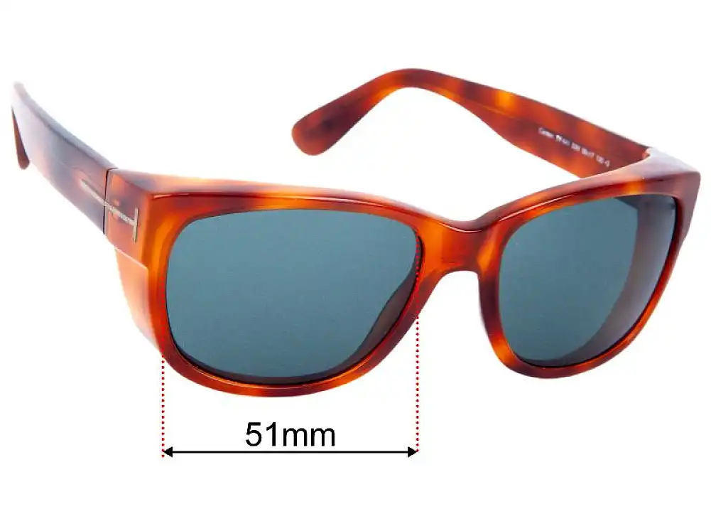 Tom Ford Carson TF441 56mm Replacement Lenses